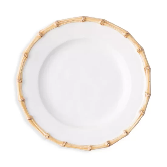Discount π Juliska Classic Bamboo Natural Dessert/Salad Plate π 3 Discount π Juliska Classic Bamboo Natural Dessert/Salad Plate π