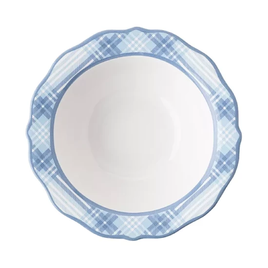 New ๐ Juliska Tartan Chambray Serving Bowl ๐ 4 New ๐ Juliska Tartan Chambray Serving Bowl ๐ - Image 2