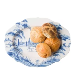 Discount ⭐ Juliska Country Estate Delft Blue 18.5" Serving Platter Main House 🎁 -Juliska Sales unnamed file 1132