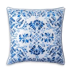 Best reviews of ๐ Juliska Iberian Journey Border Decorative Pillow, 22" X 22" Indigo Blu โ๏ธ