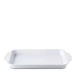 Deals ๐ Juliska Berry & Thread Melamine 24" Handled Tray Whitewash ๐