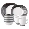 Promo 🧨 Juliska Emerson 16 Piece Dinnerware Set, Service For 4 White/pewter 👏 -Juliska Sales unnamed file 1231