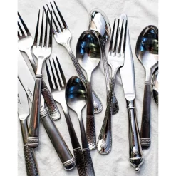 Flash Sale ❤️ Juliska Carine Bright Satin 5-Piece Place Setting Silver 😉 -Juliska Sales unnamed file 1251