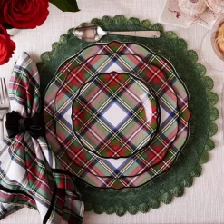 Best reviews of ❤️ Juliska Stewart Tartan Dinnerware Collection Evergreen 👏