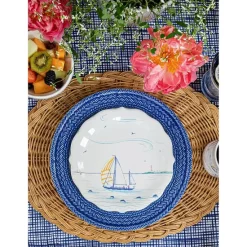 Top 10 ✔️ Juliska Country Estate Seaside Melamine Assorted Dessert/Salad Plates, Set Of 4 Pastel Blu ❤️ -Juliska Sales unnamed file 1340
