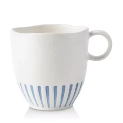 Flash Sale 🎁 Juliska Sitio Stripe Indigo Mug Indigo Blue ⭐