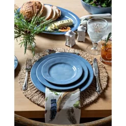 New 🛒 Juliska Puro Dessert/Salad Plate Chambray ✔️ -Juliska Sales unnamed file 1378