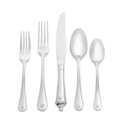 Cheap 🔔 Juliska Berry & Thread Bright Satin 5 Piece Place Setting Silver 🔥