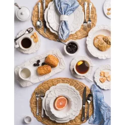 Promo 👍 Juliska Jardins Du Monde Whitewash Alcazar Dessert/Salad Plate ✔️ -Juliska Sales unnamed file 1384