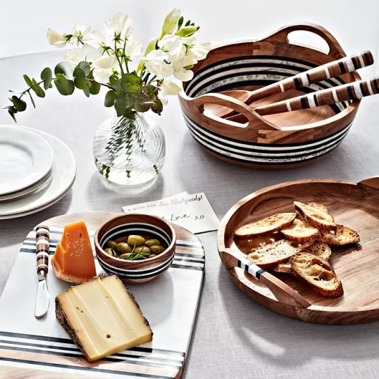 Promo π Juliska Stonewood Stripe Salad Server Set π 4 Promo π Juliska Stonewood Stripe Salad Server Set π - Image 2