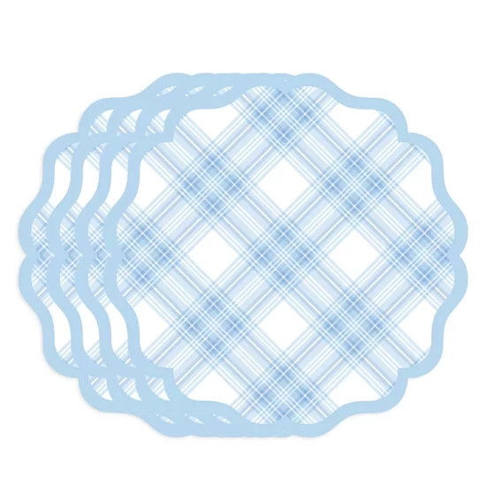 Buy π Juliska Tartan Chambray Placemats, Set Of 4 β 3 Buy π Juliska Tartan Chambray Placemats, Set Of 4 β