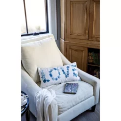 Best Pirce 😍 Juliska Field Of Flowers Chambray Decorative Pillow, 11" X 22" 🎉