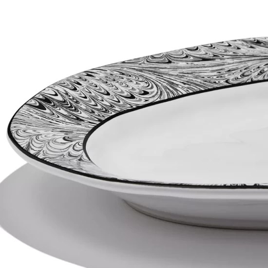 Cheap π Juliska Firenze Noir Serving Tray - 150th Anniversary Exclusive Black/white β€οΈ 4 Cheap π Juliska Firenze Noir Serving Tray - 150th Anniversary Exclusive Black/white β€οΈ - Image 2