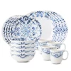Cheapest ❤️ Juliska Iberian Indigo 16 Piece Dinnerware Set, Service For 4 Indigo Blue ✨ -Juliska Sales unnamed file 1627