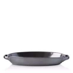 Cheapest 🎁 Juliska Pewter Stoneware 15.5" Shallow Baker 💯