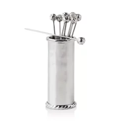 Hot Sale 🎉 Juliska Graham Cocktail 8 Picks & Holder Silver Met 💯 -Juliska Sales unnamed file 1852