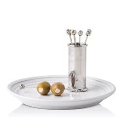 Hot Sale 🎉 Juliska Graham Cocktail 8 Picks & Holder Silver Met 💯 -Juliska Sales unnamed file 1854