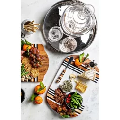 Deals ✔️ Juliska Graham Round Tray Silver Metal ✔️ -Juliska Sales unnamed file 1864