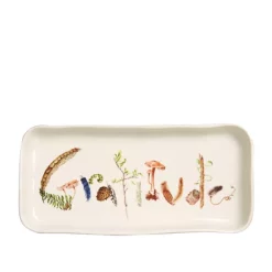 Best deal ✔️ Juliska Forest Walk 10.5" Gratitude Gift Tray Multi 💯