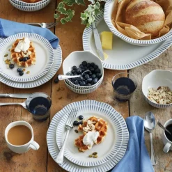 Outlet ⭐ Juliska Sitio Stripe Indigo Dinner Plate 🔔 -Juliska Sales unnamed file 317