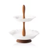 Brand new ❤️ Juliska Berry & Thread Whitewash Tiered Serving Stand 👍 -Juliska Sales unnamed file 329