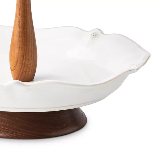 Brand new โค๏ธ Juliska Berry & Thread Whitewash Tiered Serving Stand ๐ 6 Brand new โค๏ธ Juliska Berry & Thread Whitewash Tiered Serving Stand ๐ - Image 4
