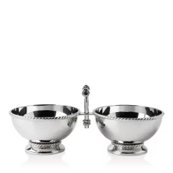 Best reviews of 🛒 Juliska Graham Small Double Cocktail Bowl Silver Met 🎉