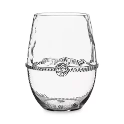 Brand new 👏 Juliska Heritage Stemless Wine Glasses, Assorted Set Of 4 Clear 💯 -Juliska Sales unnamed file 364
