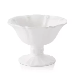 Best deal 🌟 Juliska Berry & Thread 5.5" Footed Compote White ⌛