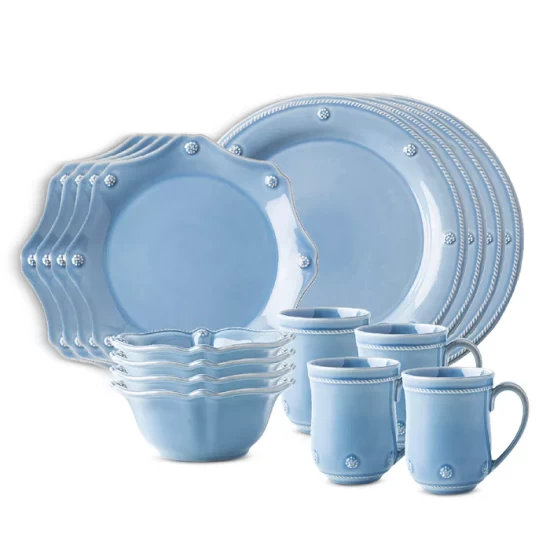Cheap 💯 Juliska Berry & Thread 16 Piece Dinnerware Set, Service For 4 Whitewash 💯 3 Cheap 💯 Juliska Berry & Thread 16 Piece Dinnerware Set, Service For 4 Whitewash 💯