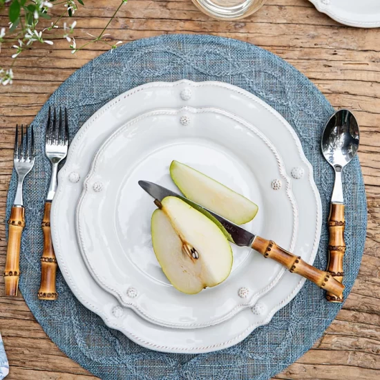 Top 10 π Juliska Berry & Thread Whitewash Flared Cocktail Plate π 4 Top 10 π Juliska Berry & Thread Whitewash Flared Cocktail Plate π - Image 2