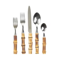 Deals 🥰 Juliska Natural Bamboo 5-Piece Place Setting ✔️