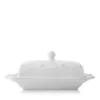 New ⌛ Juliska Berry & Thread Covered Butter Dish White ✨