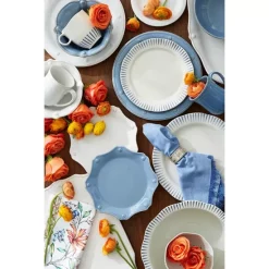 Hot Sale ✨ Juliska Sitio Stripe Indigo 12" Serving Bowl Indigo Blue ⌛ -Juliska Sales unnamed file 587