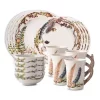 Hot Sale 🎁 Juliska Forest Walk 16 Piece Dinnerware Set, Service For 4 Café Au Lait 🔥