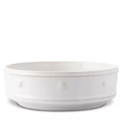 New 😉 Juliska Berry & Thread Small Pet Bowl Whitewash ⌛