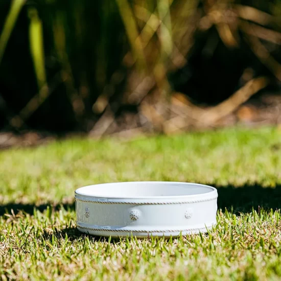 New π Juliska Berry & Thread Small Pet Bowl Whitewash β 4 New π Juliska Berry & Thread Small Pet Bowl Whitewash β - Image 2