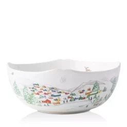 Cheap 🌟 Juliska Berry & Thread North Pole 10" Serving Bowl Whitewash/ 🌟