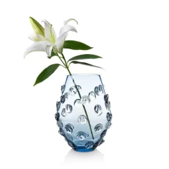 Outlet 😀 Juliska Florence 11" Vase Dark Blue ✔️ -Juliska Sales unnamed file 766