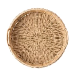 Flash Sale 🧨 Juliska Provence Rattan Circle Tray Rattan/whitewash Trim ✨ -Juliska Sales unnamed file 864