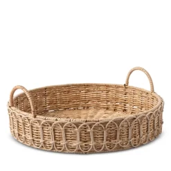 Flash Sale 🧨 Juliska Provence Rattan Circle Tray Rattan/whitewash Trim ✨ -Juliska Sales unnamed file 865