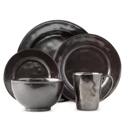 Budget 🎉 Juliska Pewter Stoneware 5 Piece Place Setting ⌛