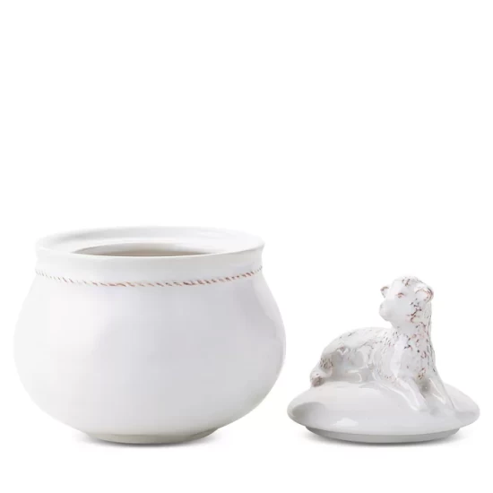 Best Sale โค๏ธ Juliska Henri Lamb Lidded Jar Whitewash ๐ 5 Best Sale โค๏ธ Juliska Henri Lamb Lidded Jar Whitewash ๐ - Image 3