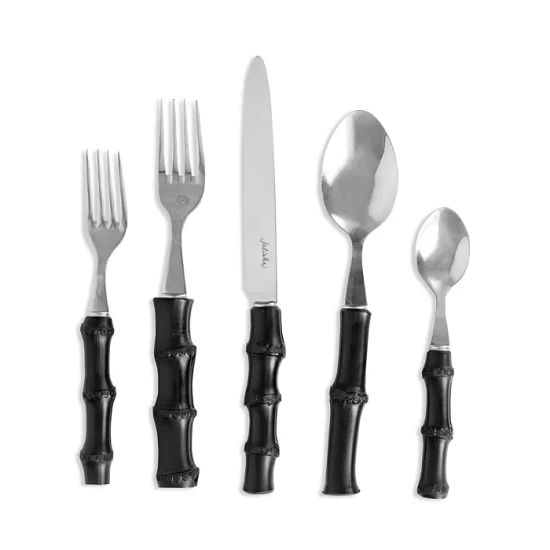 Top 10 ๐ Juliska Bamboo Black 5-Piece Flatware Place Setting โจ 3 Top 10 ๐ Juliska Bamboo Black 5-Piece Flatware Place Setting โจ