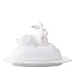 Best reviews of 🎁 Juliska Bridget Bunny Butter Dish Whitewash 😀