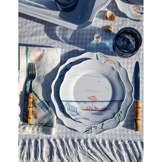 Discount ๐ฅ Juliska Country Estate Seaside Dinner Plate Pastel Blu ๐ 4 Discount ๐ฅ Juliska Country Estate Seaside Dinner Plate Pastel Blu ๐ - Image 2